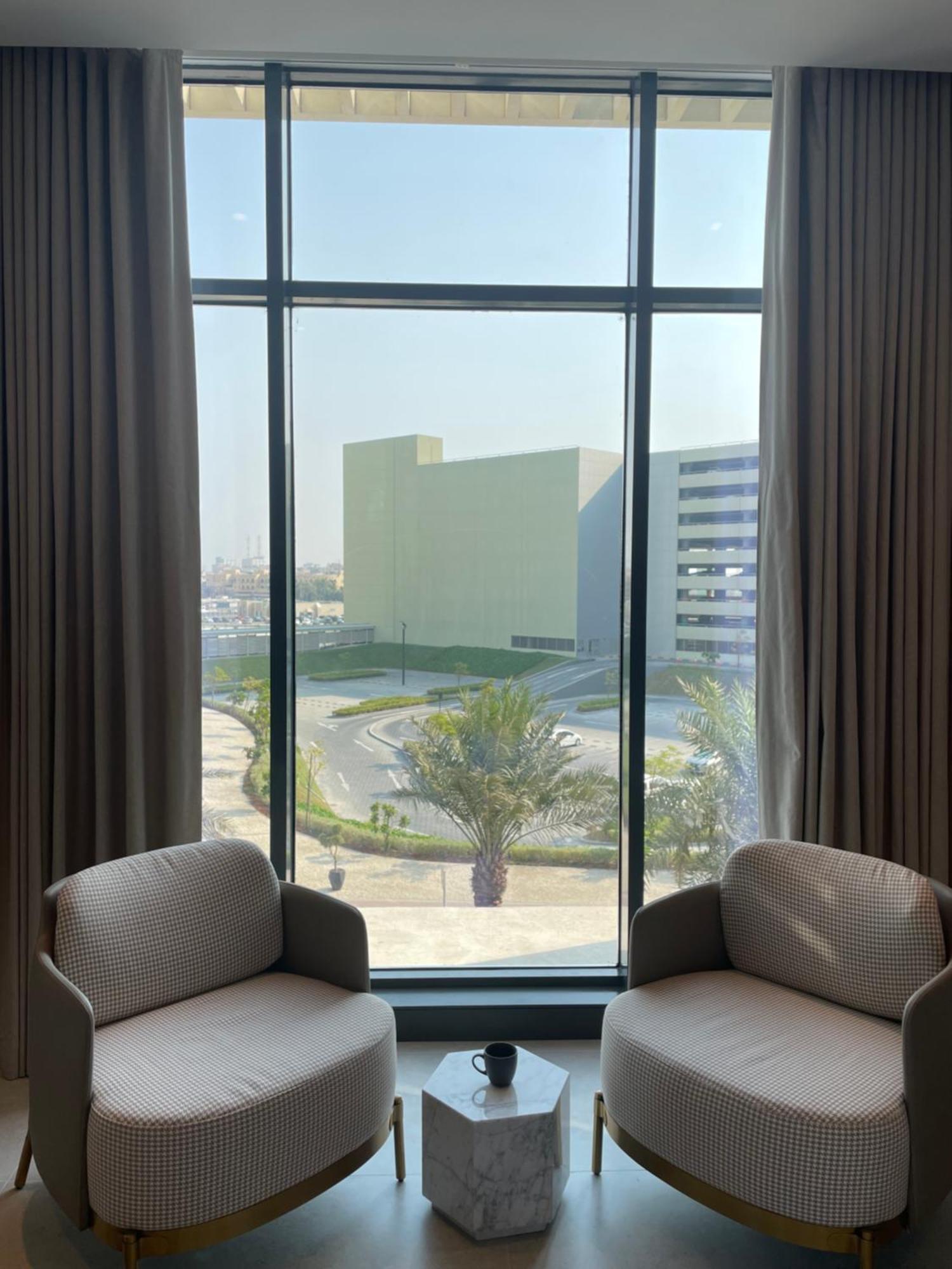 Charthouse Bahrain Hotell Manama Exteriör bild View from a room at the hotel